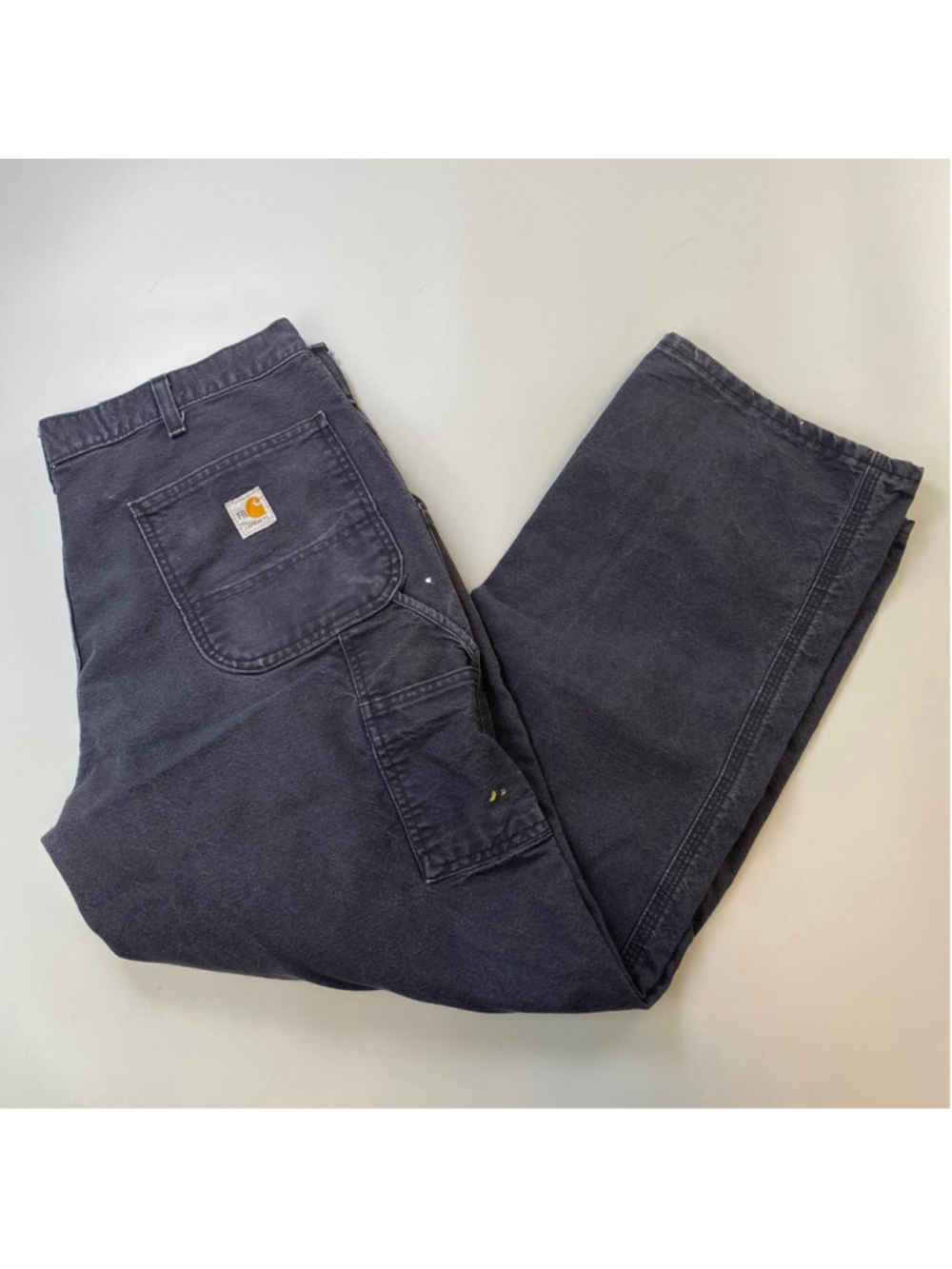 Carhartt Flame-Resistant Duck Pants Mens 36 Black Canvas Work Gorpcore Utility